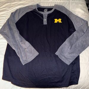 University of Michigan Pro Edge Thermal Shirt Mens XL